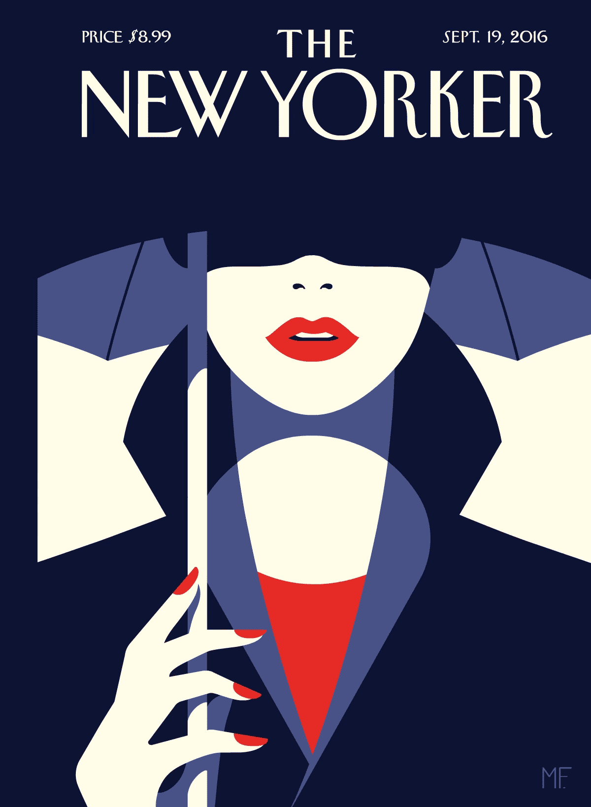 "In the Shade", copertina per The New Yorker, 19 settembre 2016