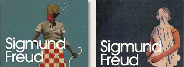Copertine realizzate da Emmanuel Polanco per gli scritti di Freud pubblicati dalla Penguin Books